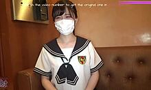 Japanilainen lutka harrastaa seksiä amatöörivideossa
